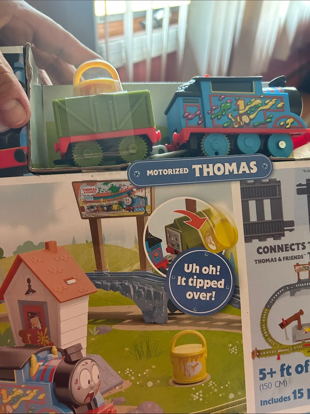 Fisher-Price Thomas & Friends Paint Delivery Set - Blue, Red, Yellow